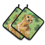 Caroline'S Treasures Chihuahua Decorated Pot Holder, 7.5H X 7.5W, St Patrick'S Day
