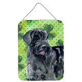 Caroline'S Treasures Giant Schnauzer St Patrick'S Metal Print, 16 X 12, Multicolor