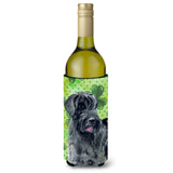 Caroline'S Treasures Giant Schnauzer St Patrick'S Decorative Bottle Hugger, 750Ml, Multicolor