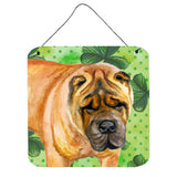 Caroline'S Treasures Shar Pei Metal Print, 6H X 6W, St Patrick'S Day