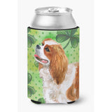 Caroline'S Treasures Cavalier Spaniel St Patrick'S Decorative Can Hugger, Multicolor