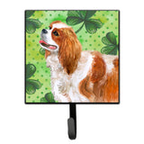 Caroline'S Treasures Cavalier Spaniel St Patrick'S Wall Hook, Small, Multicolor