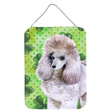 Caroline'S Treasures Poodle St Patrick'S Metal Print, 16 X 12, Multicolor