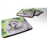 Caroline'S Treasures Poodle St Patrick'S Decorative Coasters, Multicolor