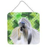 Caroline'S Treasures Shih Tzu Metal Print, 6H X 6W, St Patrick'S Day
