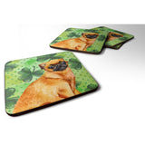 Caroline'S Treasures Small Brabant Griffon St Patrick'S Decorative Coasters, Multicolor