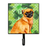 Caroline'S Treasures Small Brabant Griffon St Patrick'S Wall Hook, Multicolor