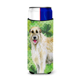Caroline'S Treasures Irish Wolfhound St Patrick'S Decorative Can Hugger, Slim, Multicolor
