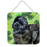 Caroline'S Treasures Newfoundland Metal Print, 6H X 6W, St Patrick'S Day
