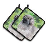 Caroline'S Treasures Moscow Watchdog Decorated Pot Holder, 7.5H X 7.5W, St Patrick'S Day