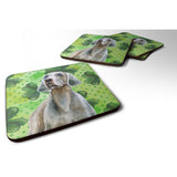 Caroline'S Treasures Weimaraner St Patrick'S Decorative Coasters, Multicolor