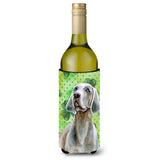 Caroline'S Treasures Weimaraner St Patrick'S Decorative Bottle Hugger, 750Ml, Multicolor