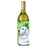 Caroline'S Treasures Maremma Sheepdog St Patrick'S Decorative Bottle Hugger, 750Ml, Multicolor