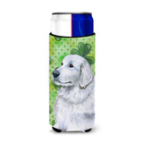 Caroline'S Treasures Maremma Sheepdog St Patrick'S Decorative Can Hugger, Slim, Multicolor