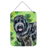 Caroline'S Treasures Black Russian Terrier St Patrick'S Metal Print, 16 X 12, Multicolor