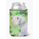 Caroline'S Treasures Sealyham Terrier St Patrick'S Decorative Can Hugger, Multicolor