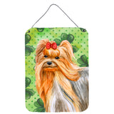 Caroline'S Treasures Yorkshire Terrier St Patrick'S Metal Print, 16 X 12, Multicolor