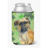 Caroline'S Treasures Brussels Griffon St Patrick'S Decorative Can Hugger, Multicolor