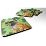 Caroline'S Treasures Brussels Griffon St Patrick'S Decorative Coasters, Multicolor