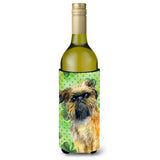 Caroline'S Treasures Brussels Griffon St Patrick'S Decorative Bottle Hugger, 750Ml, Multicolor