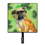 Caroline'S Treasures Brussels Griffon St Patrick'S Wall Hook, Small, Multicolor
