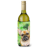 Caroline'S Treasures French Bulldog St Patrick'S Decorative Bottle Hugger, 750Ml, Multicolor