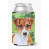 Caroline'S Treasures Jack Russell Terrier St Patrick'S Decorative Can Hugger, Multicolor