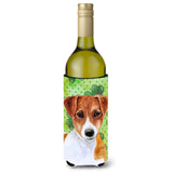 Caroline'S Treasures Jack Russell Terrier St Patrick'S Decorative Bottle Hugger, 750Ml, Multicolor