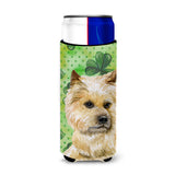 Caroline'S Treasures Cairn Terrier St Patrick'S Decorative Can Hugger, Slim, Multicolor