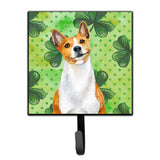 Caroline'S Treasures Basenji St Patrick'S Wall Hook, Small, Multicolor