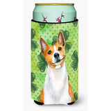 Caroline'S Treasures Basenji St Patrick'S Decorative Can Hugger, Tall Boy, Multicolor
