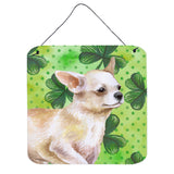 Caroline'S Treasures Chihuahua Leg Metal Print, 6H X 6W, St Patrick'S Day
