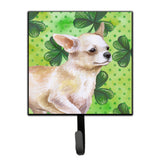 Caroline'S Treasures Chihuahua Leg Up St Patrick'S Wall Hook, Small, Multicolor