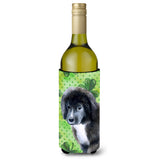 Caroline'S Treasures Newfoundland Puppy St Patrick'S Decorative Bottle Hugger, 750Ml, Multicolor