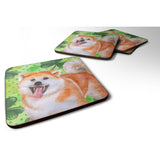 Caroline'S Treasures Akita St Patrick'S Decorative Coasters, Multicolor