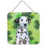 Caroline'S Treasures Dalmatian Puppy Metal Print, 6H X 6W, St Patrick'S Day