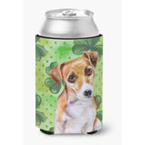 Caroline'S Treasures Jack Russell Terrier #2 St Patrick'S Decorative Can Hugger, Multicolor