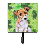 Caroline'S Treasures Jack Russell Terrier #2 St Patrick'S Wall Hook, Small, Multicolor
