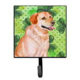 Caroline'S Treasures Labrador Retriever St Patrick'S Wall Hook, Small, Multicolor