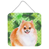 Caroline'S Treasures Pomeranian #2 Metal Print, 6H X 6W, St Patrick'S Day