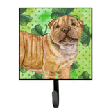 Caroline'S Treasures Shar Pei Puppy St Patrick'S Wall Hook, Small, Multicolor
