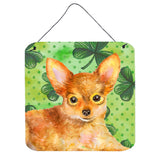 Caroline'S Treasures Toy Terrier Metal Print, 6H X 6W, St Patrick'S Day