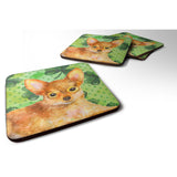 Caroline'S Treasures Toy Terrier St Patrick'S Decorative Coasters, Multicolor