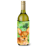 Caroline'S Treasures Toy Terrier St Patrick'S Decorative Bottle Hugger, 750Ml, Multicolor