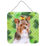 Caroline'S Treasures Yorkshire Terrier #2 Metal Print, 6H X 6W, St Patrick'S Day