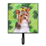 Caroline'S Treasures Yorkshire Terrier #2 St Patrick'S Wall Hook, Small, Multicolor