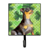 Caroline'S Treasures Miniature Pinscher #2 St Patrick'S Wall Hook, Small, Multicolor