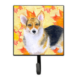 Caroline'S Treasures Pembroke Corgi Fall Wall Hook, Small, Multicolor