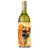 Caroline'S Treasures Boerboel Mastiff Fall Decorative Bottle Hugger, 750Ml, Multicolor