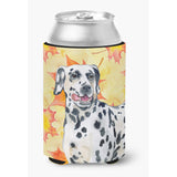 Caroline'S Treasures Dalmatian Fall Decorative Can Hugger, Multicolor